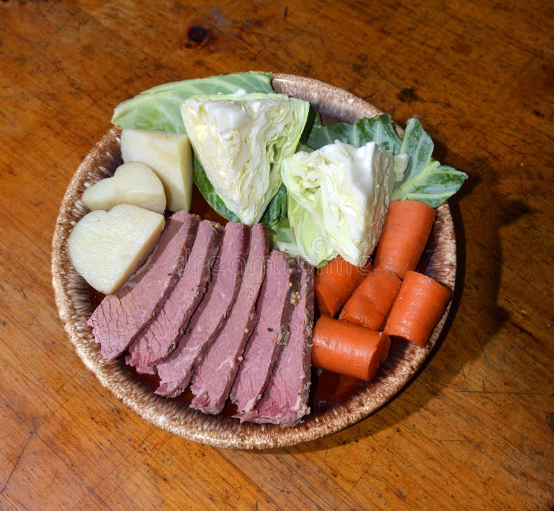 Classic Corned Beef With Cabbage And Potatoes For St Patrick S Day