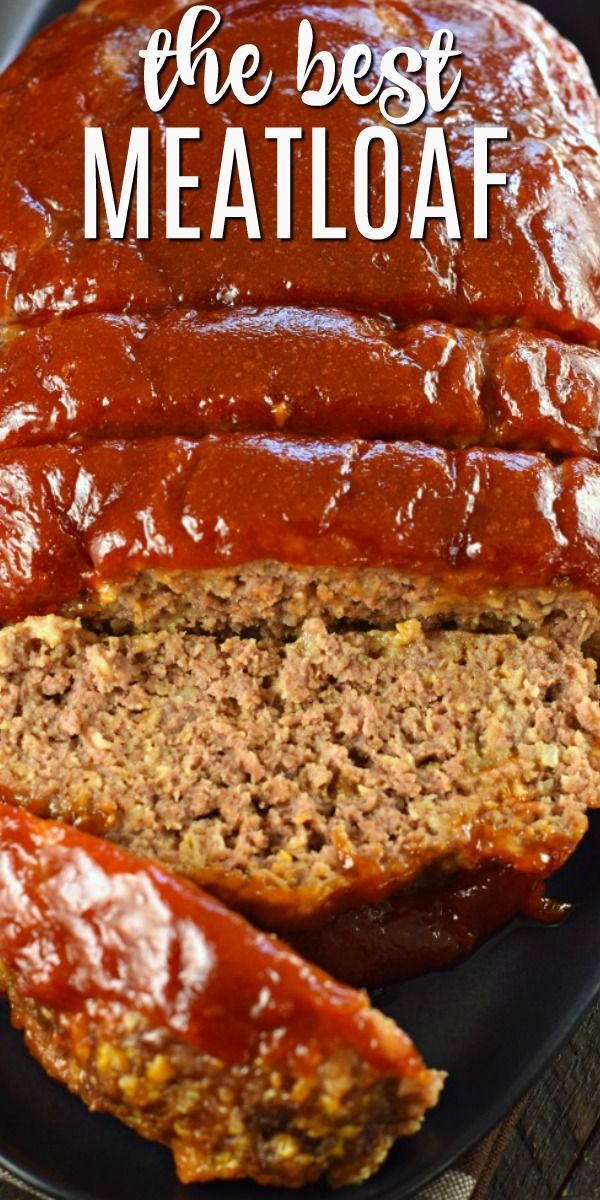 Classic Meatloaf Recipe With A Sweet And Tangy Bbq Glaze This Perfect