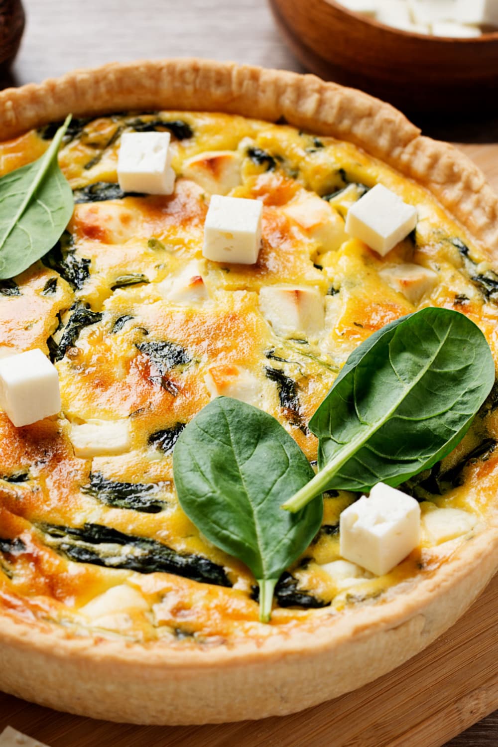 Classic Spinach Quiche Recipe Insanely Good