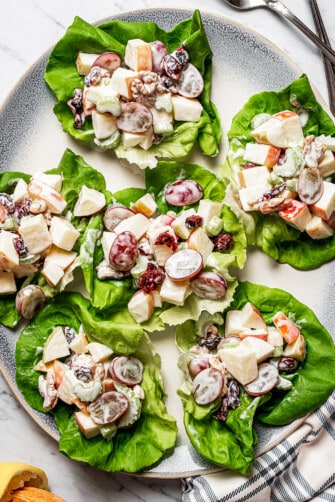 Classic Waldorf Salad Foodiecrush Com