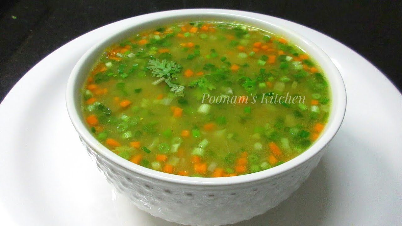 Clear Veg Soup Recipe How To Make Clear Vegetable Soup Recipe