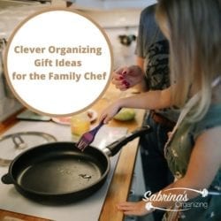 Clever Organizing Gift Ideas For The Family Chef Sabrinas Organizing