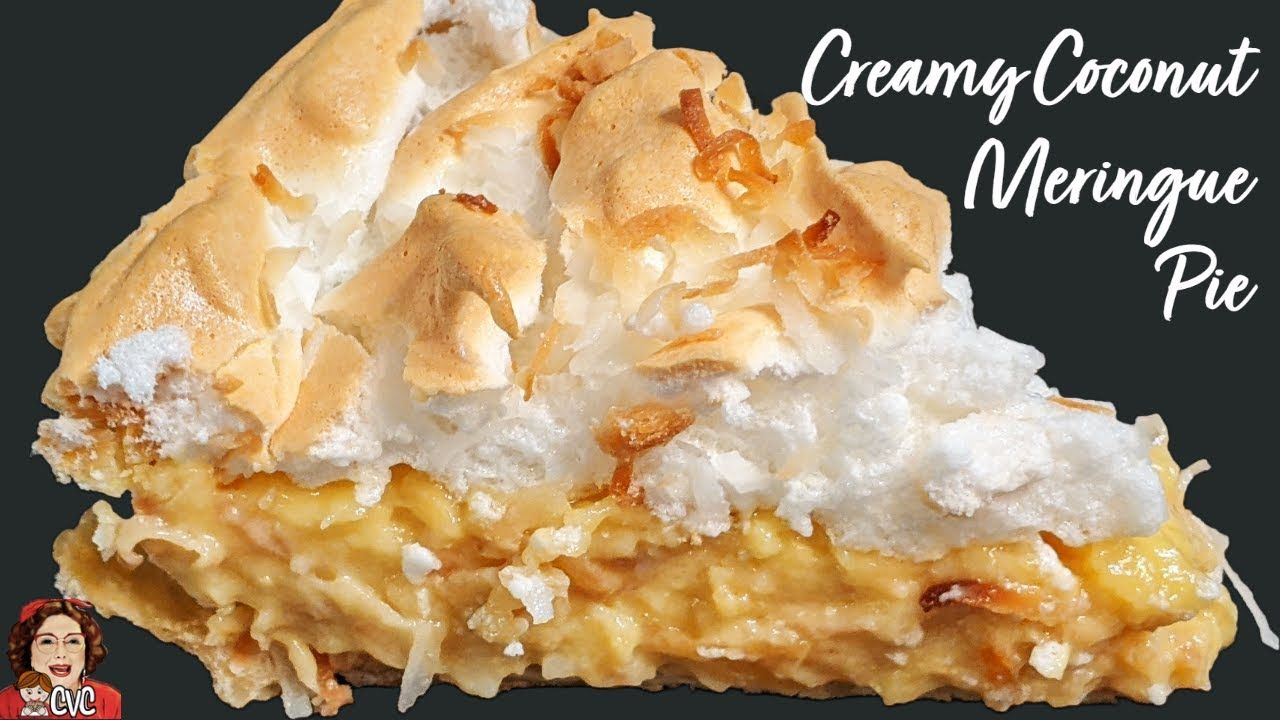 Coconut Cream Pie Recipe Shugary Sweets