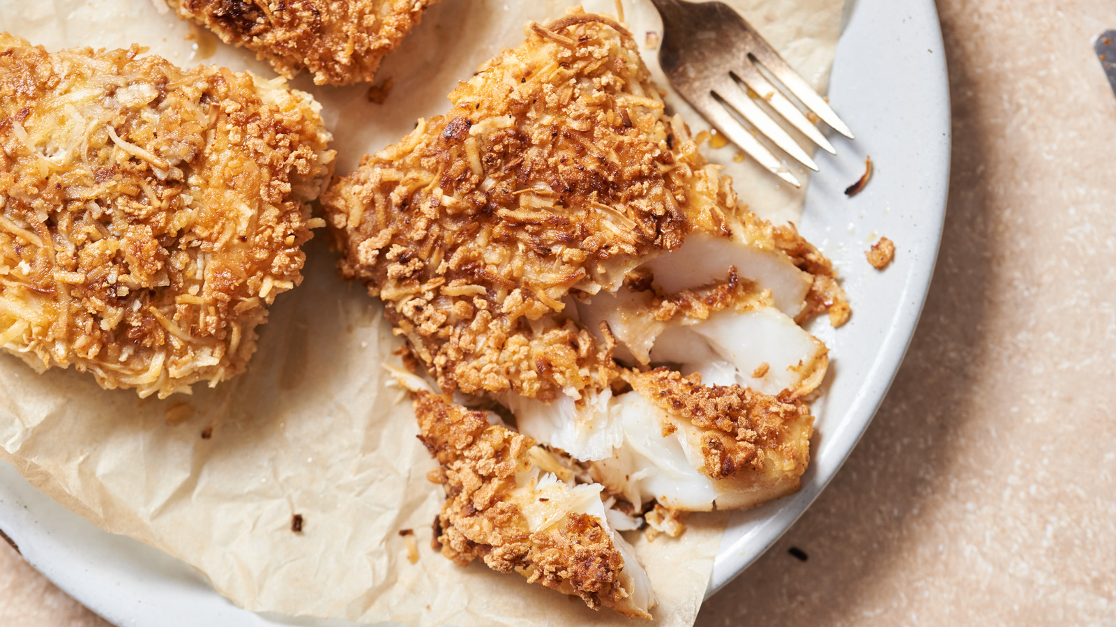 Coconut Crusted Cod Filets Recipe