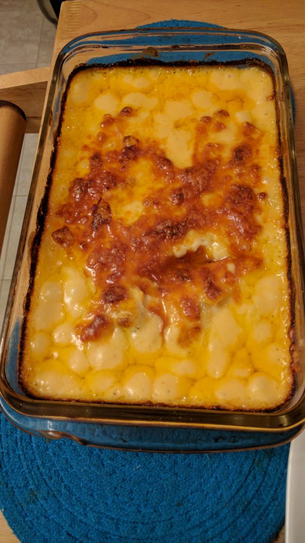 Cod Au Gratin