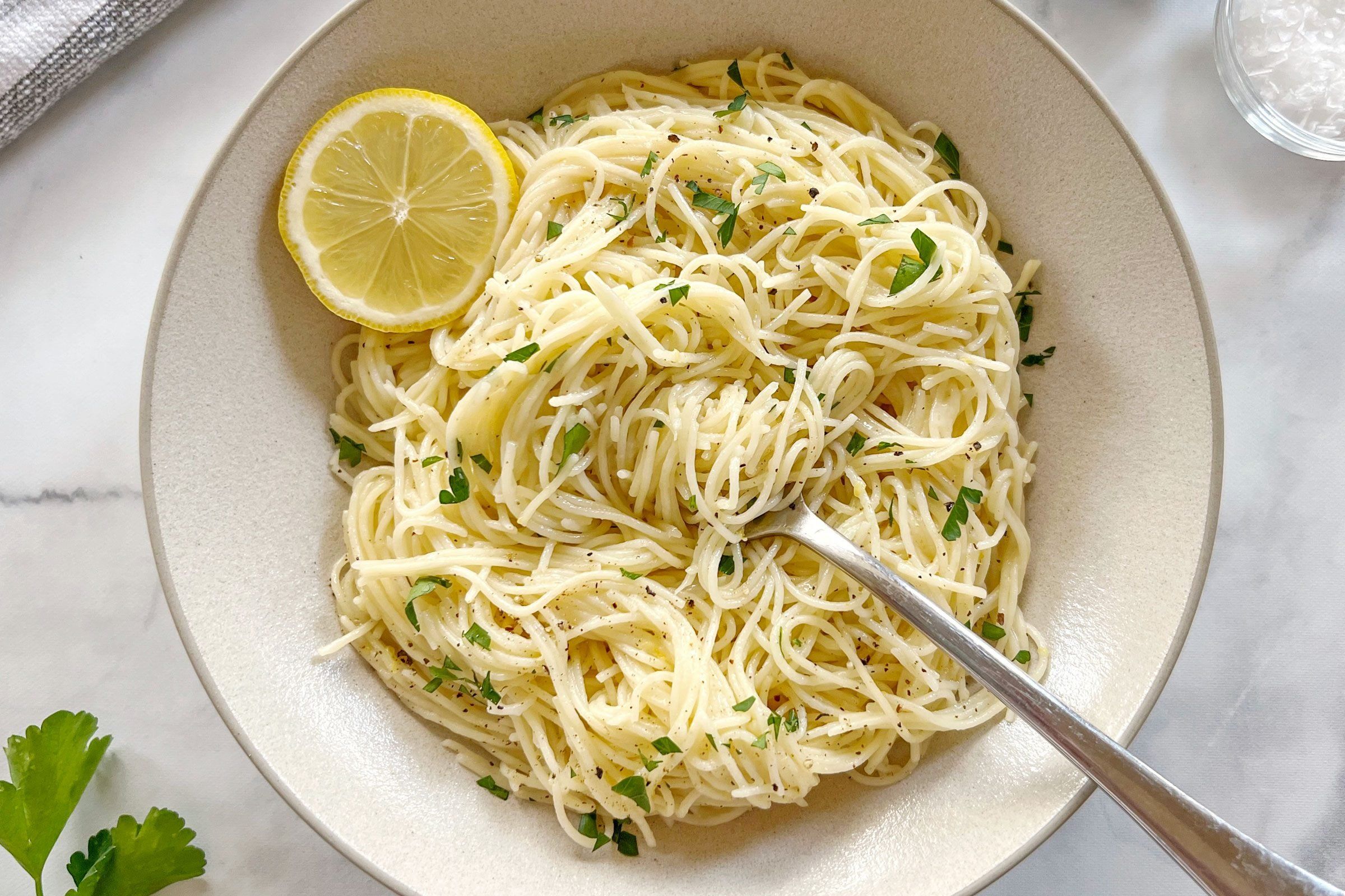 Cold Lemon Capellini Salad Artofit