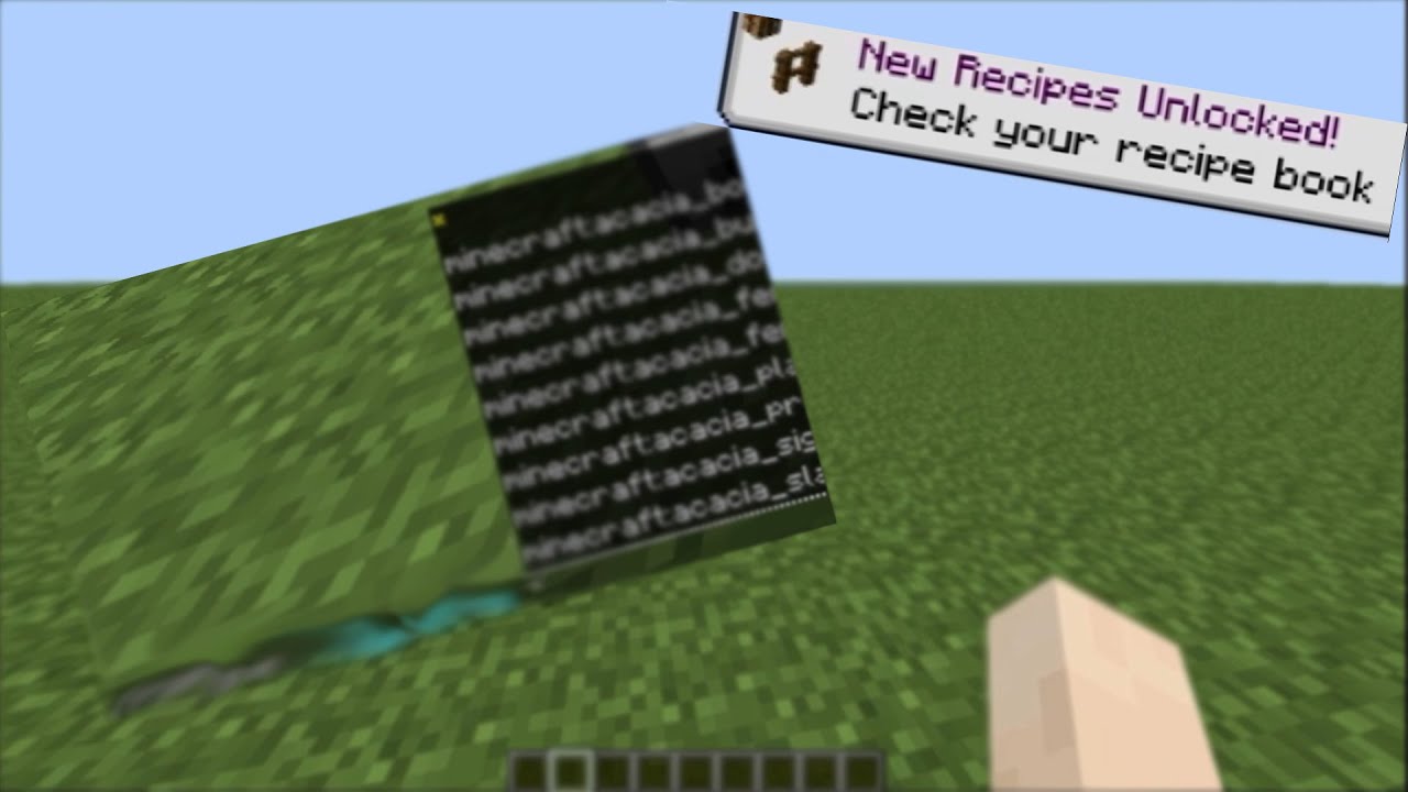 Command To Unlock All Recipes Minecraft Deporecipe Co