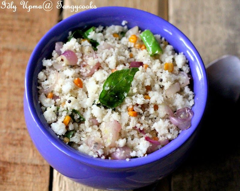 Concoctions Of A Cookaholic Idly Upma Leftover Recipes