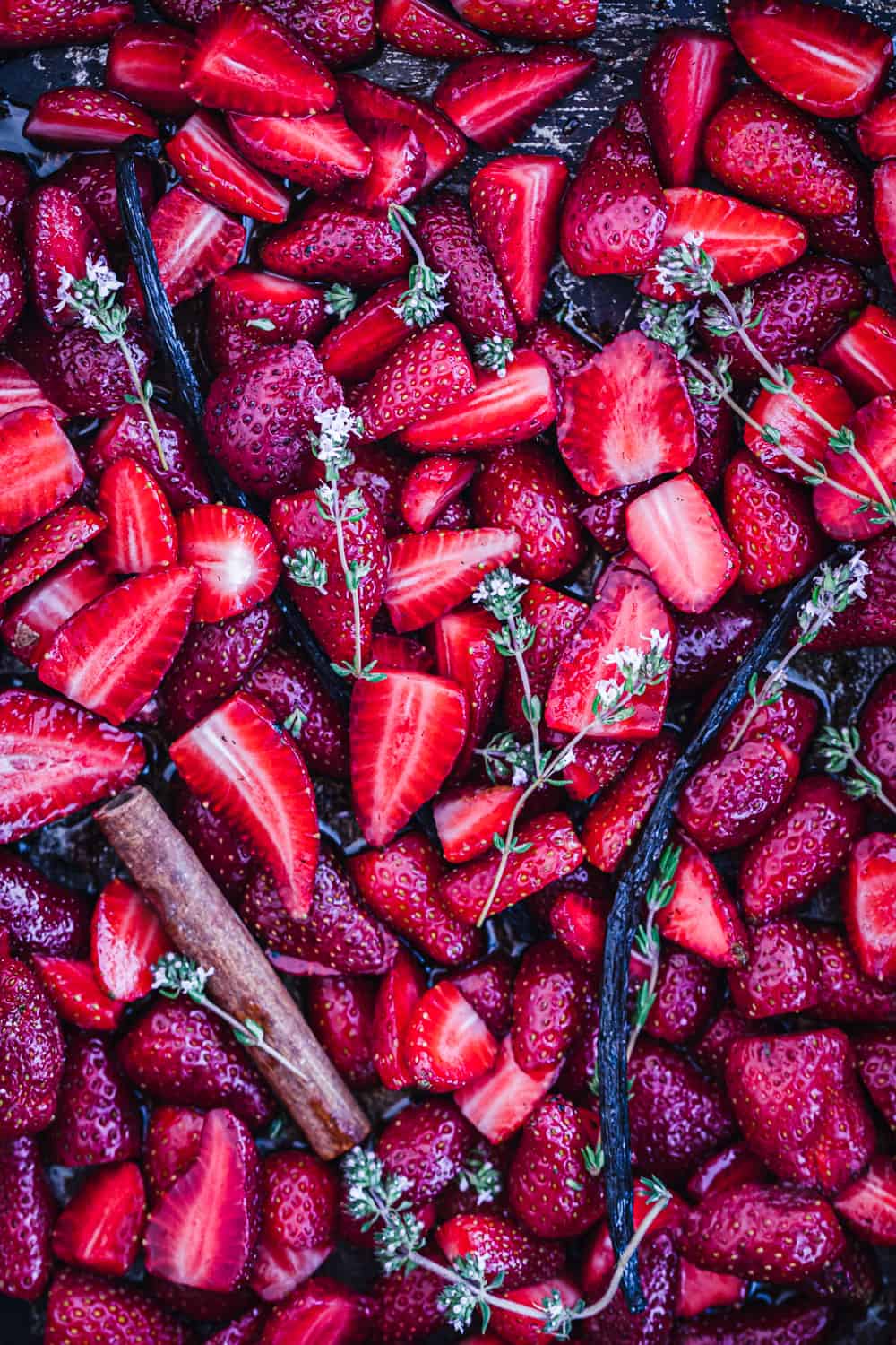 Cooked Fruit Waves In The Kitchen