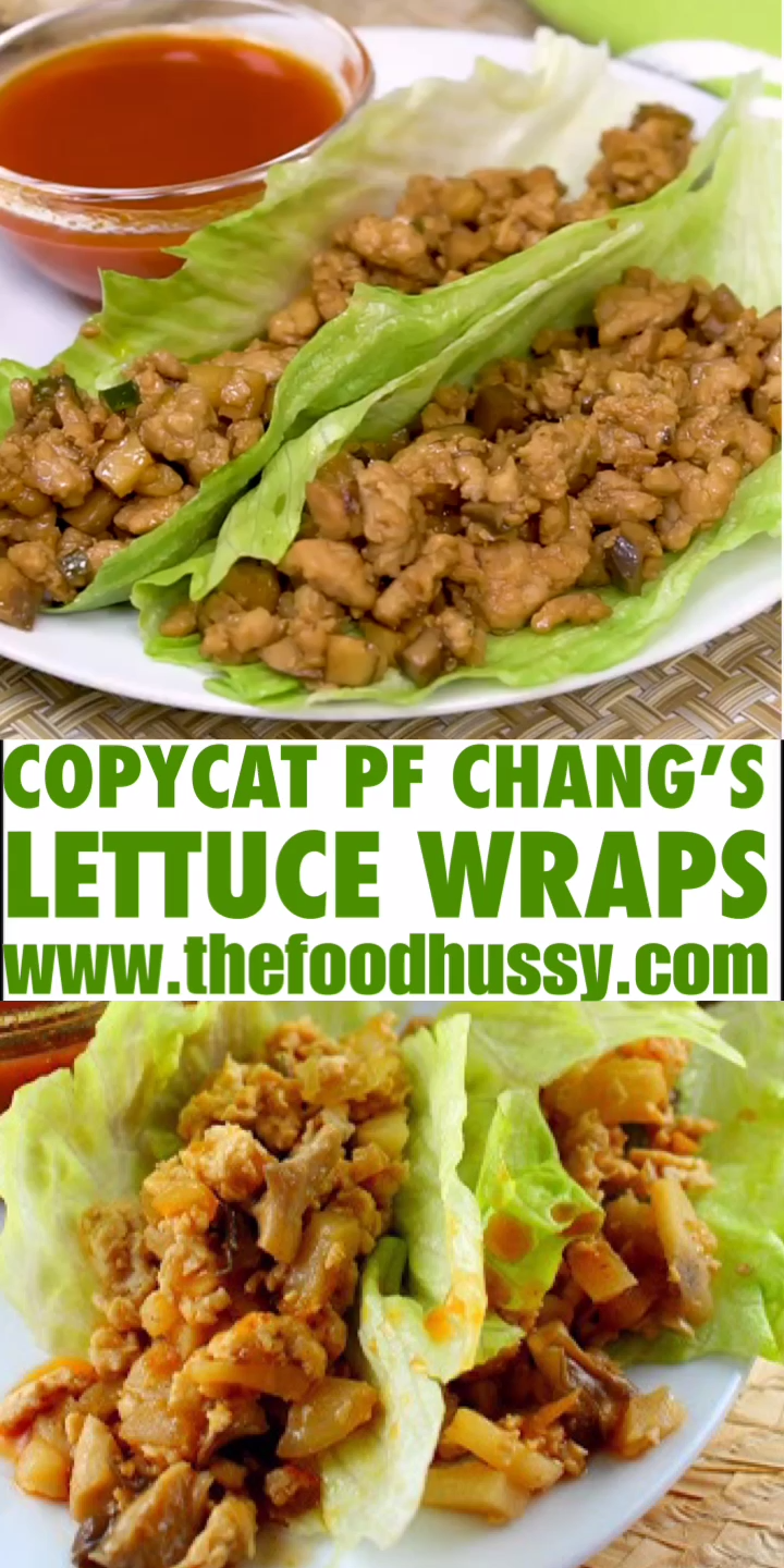 Copycat Pf Chang S Chicken Lettuce Wraps Artofit