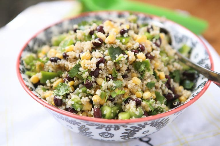 Corn And Black Bean Quinoa Salad Aggie S Kitchen