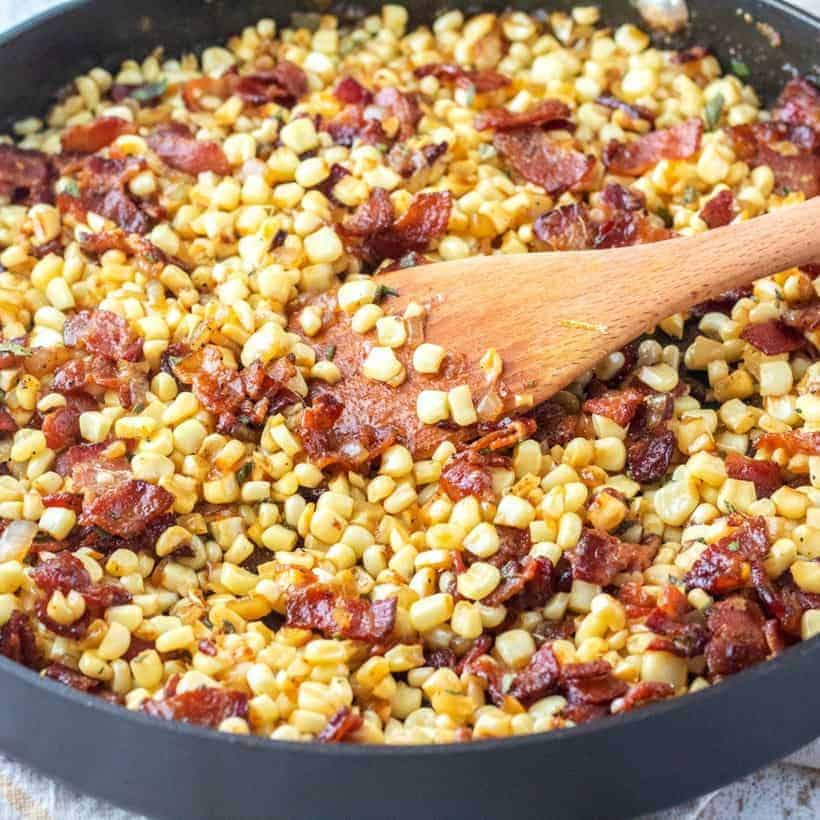 Corn Bacon