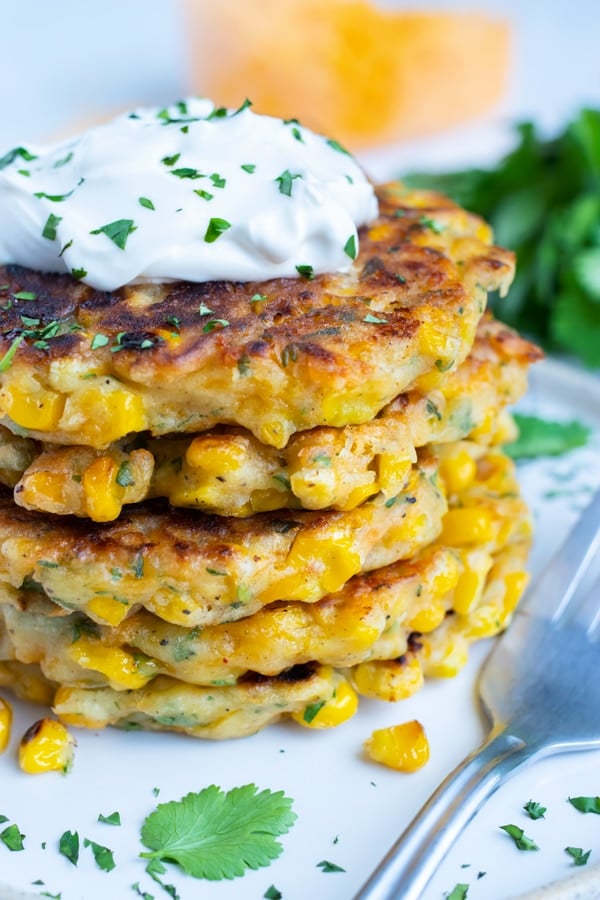 Corn Fritters Creamed Corn Fritters Recipe Corn Meat Fritters Cream