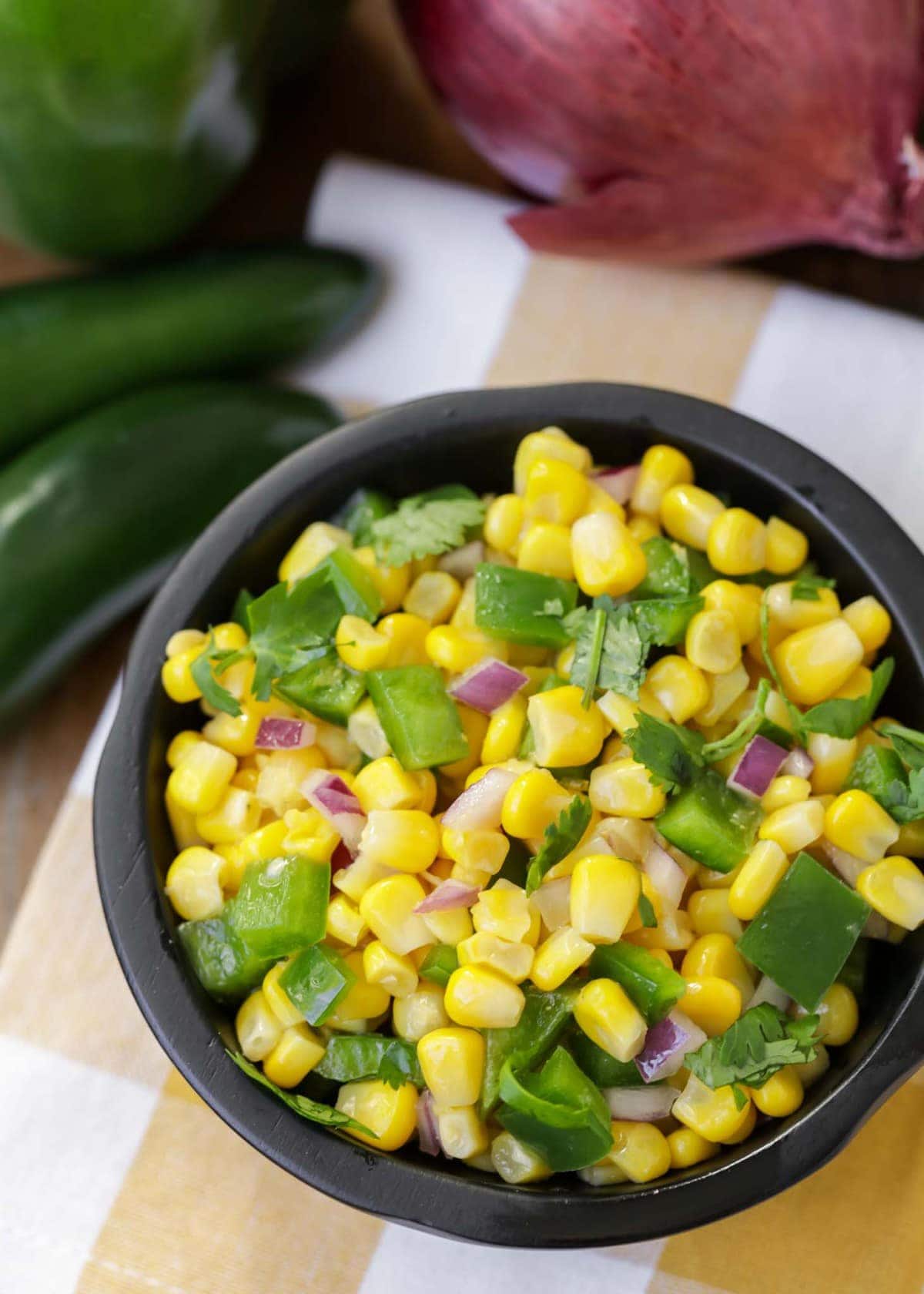 Corn Salsa Ready In 15 Minutes Lil Luna