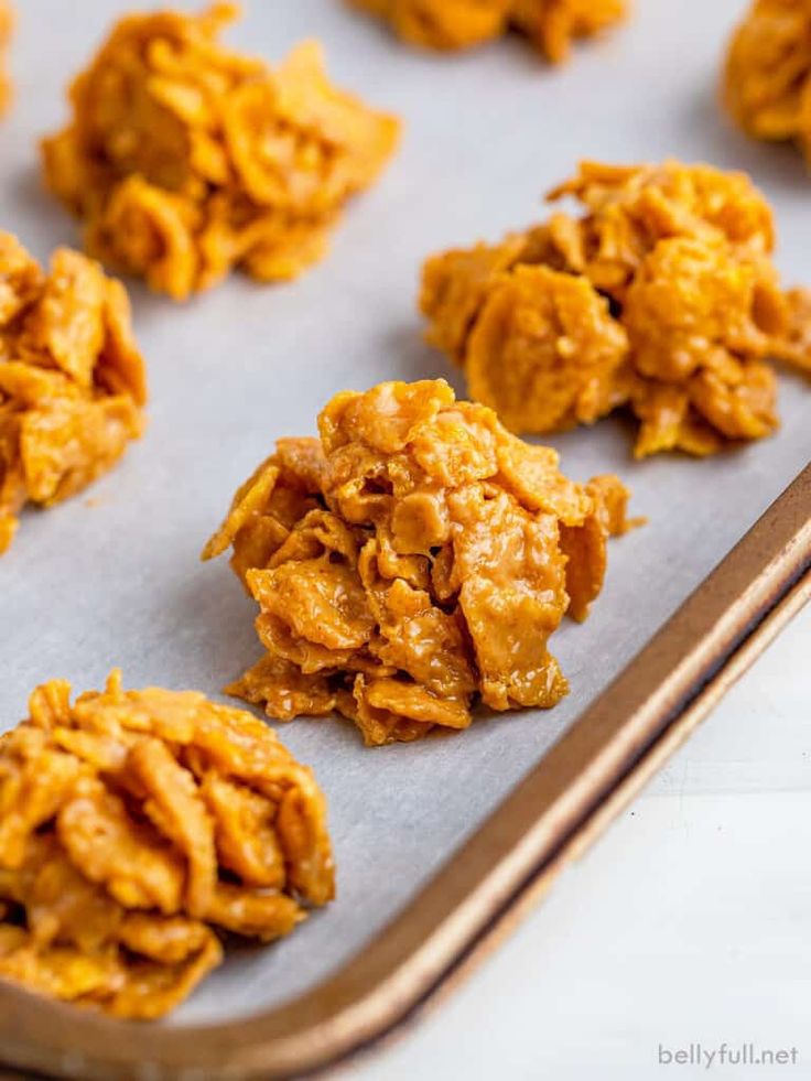 Cornflake Cookies Easy No Bake Recipe Belly Full