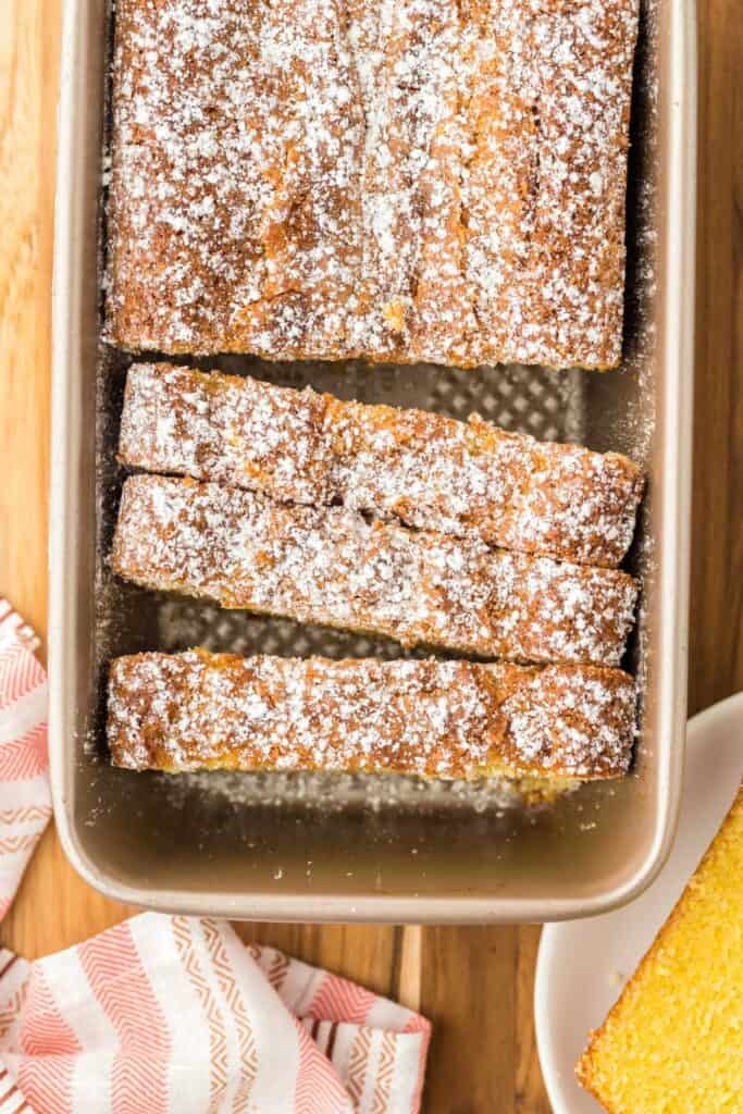 Cornmeal Cake Grandbaby Cakes