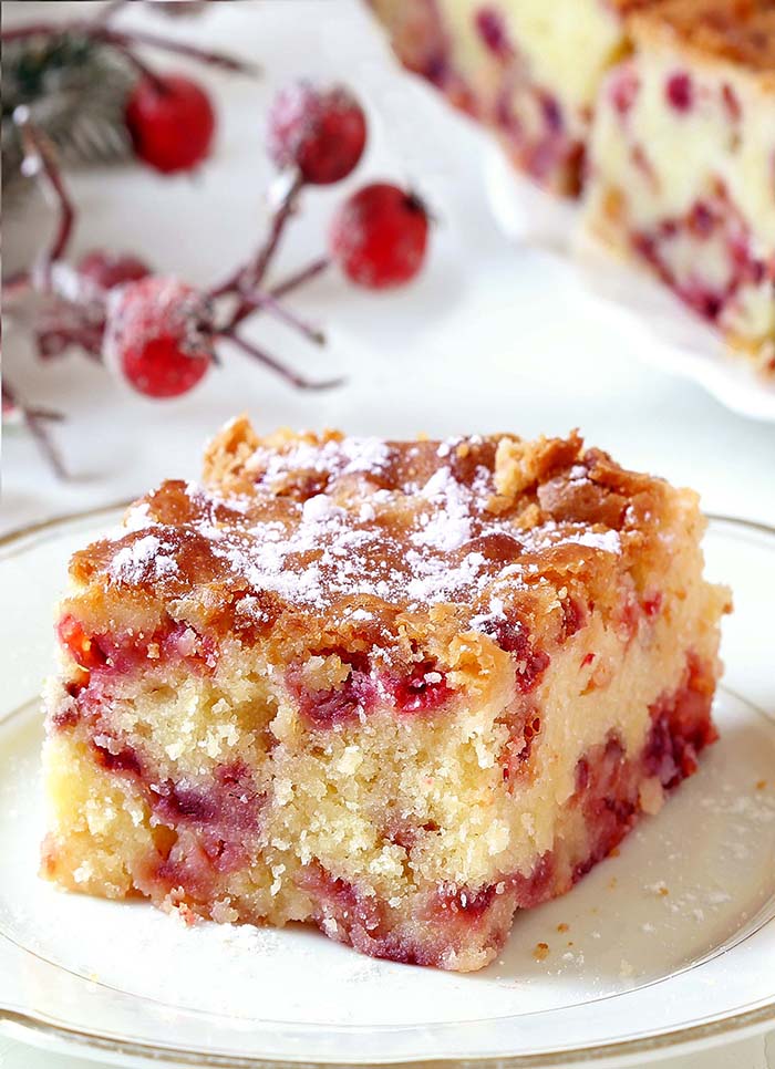 Cranberry Cake Cba Cakescottage