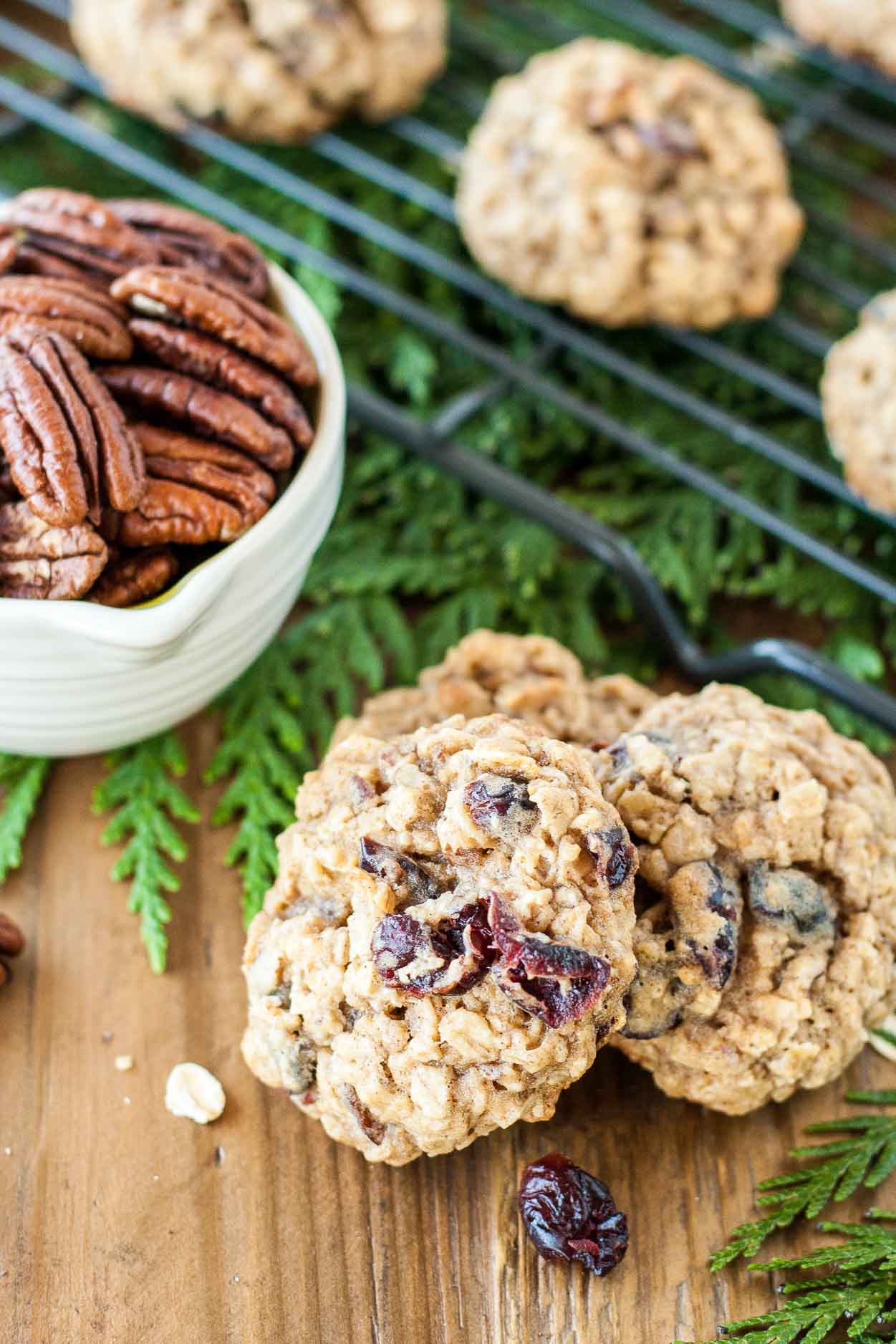 Cranberry Pecan Oatmeal Cookies: Easy, Delicious Recipe