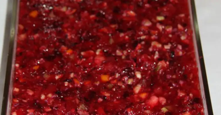 Cranberry Pineapple Jello Salad With Citrusy Orange Zest Recipe Roost