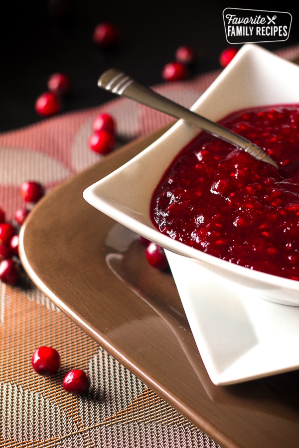 Cranberry Raspberry Compote Recipe Sweet Sauce Raspberry Recipes