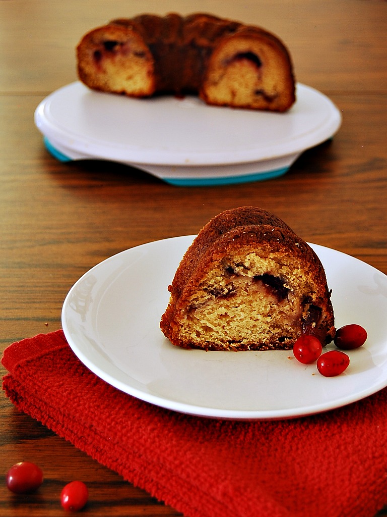 Cranberry Swirl Bundt Cake By The Redhead Baker