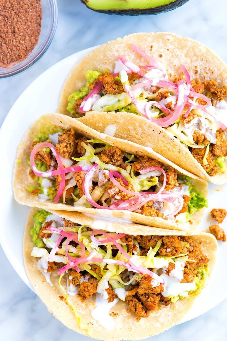 Crave Worthy Ground Pork Tacos