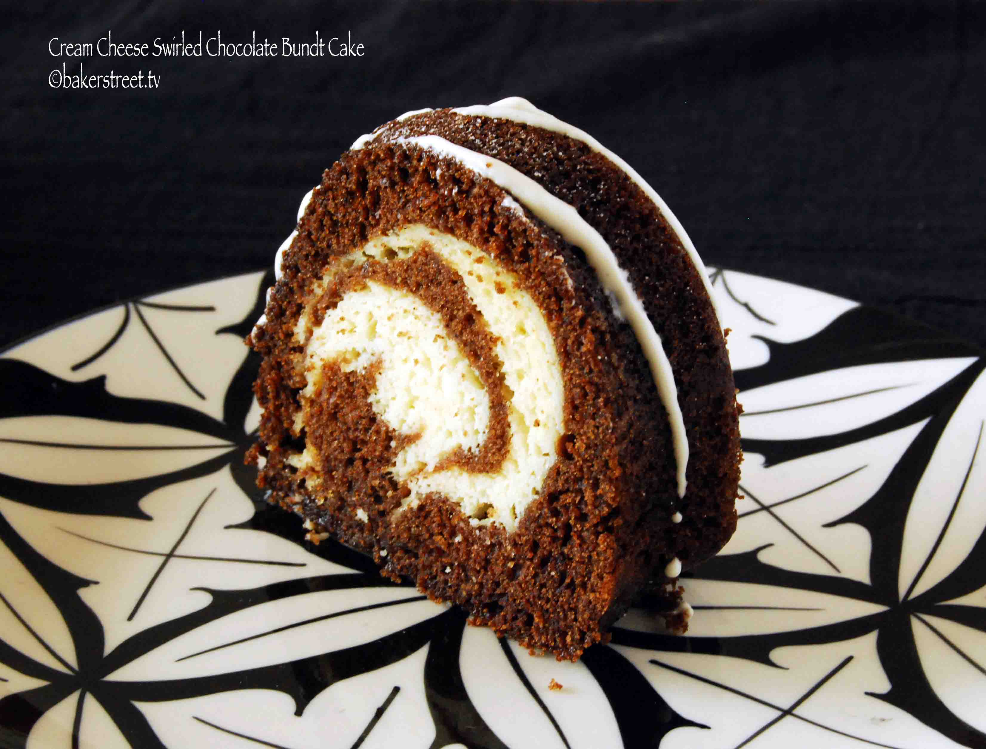 Cream Cheese Black Cherry Chocolate Bundt Cake Bundtamonth Baker Street