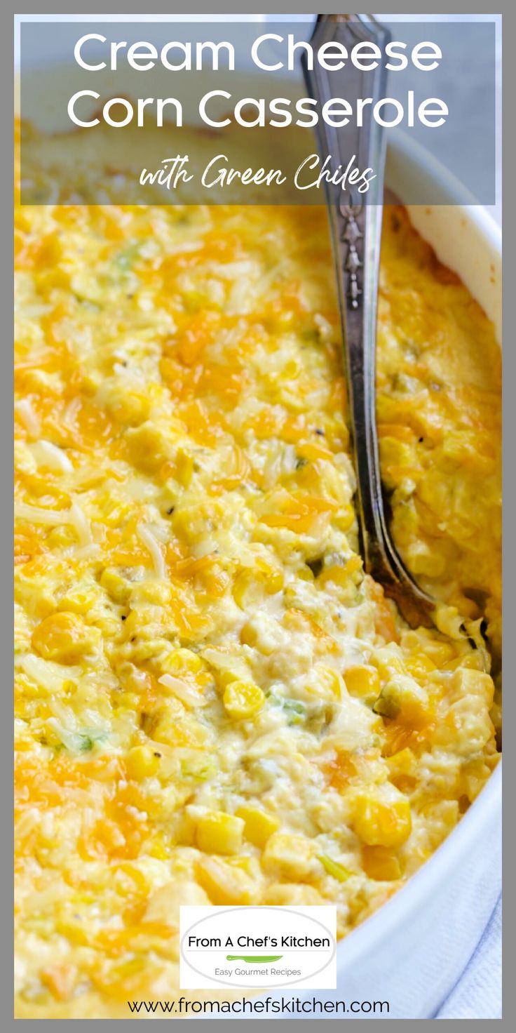 Cream Cheese Corn Casserole At Gilbert Kasper Blog