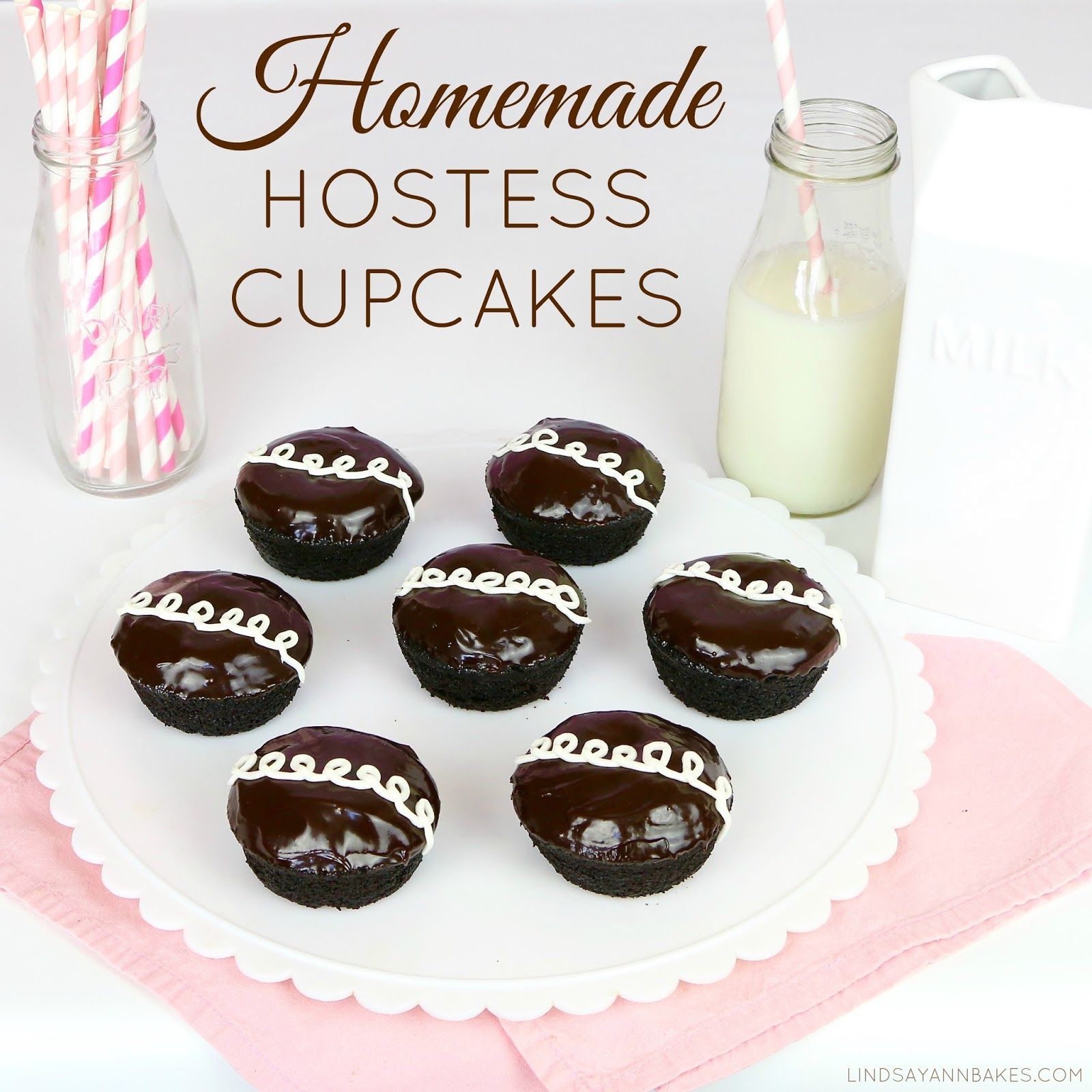 Cream Filled Chocolate Cupcakes Homemade Hostess Copycat Recipe