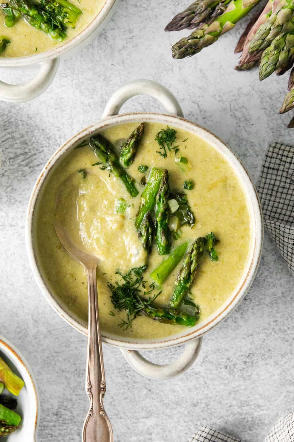 Cream Of Asparagus Soup The Cheese Knees