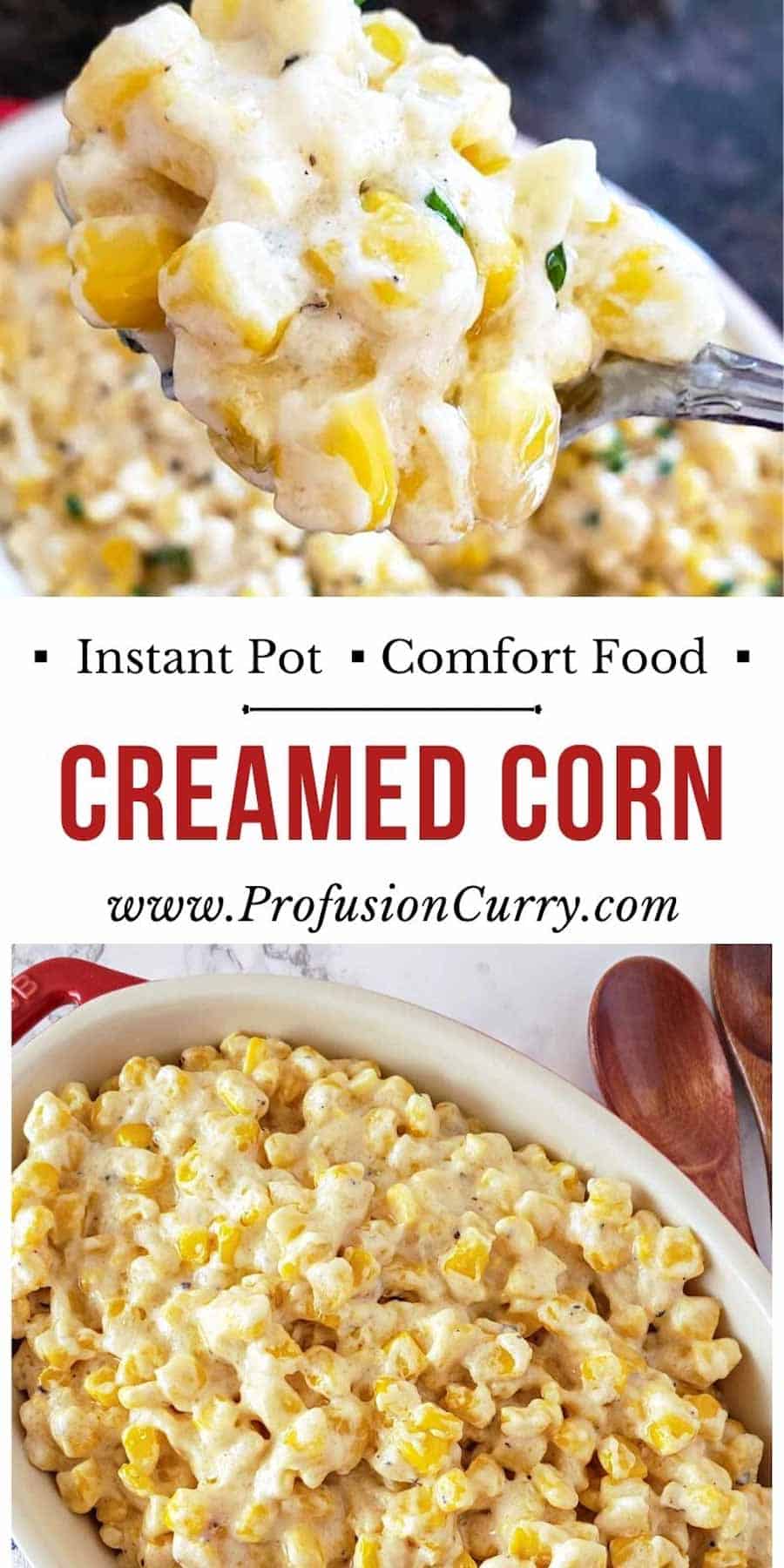 Creamed Corn With Cream Cheese Profusion Curry