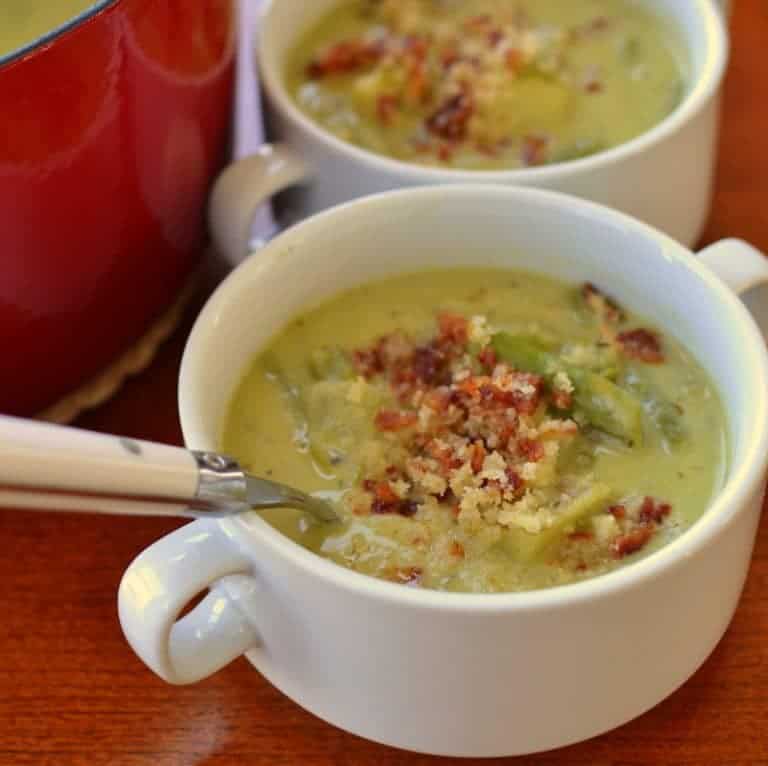 Creamy Asparagus Potato Soup Small Town Woman