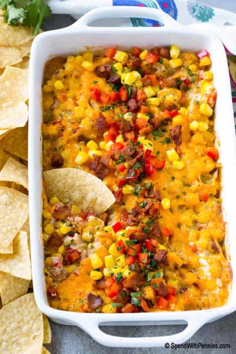 Creamy Baked Corn Dip Spend With Pennies Nwn