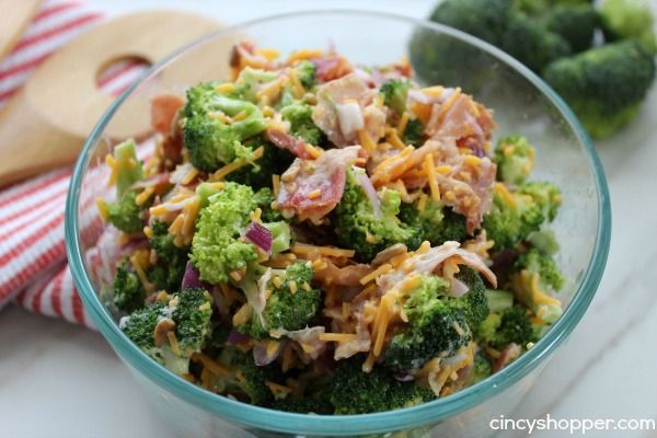 Creamy Broccoli Salad Cincyshopper