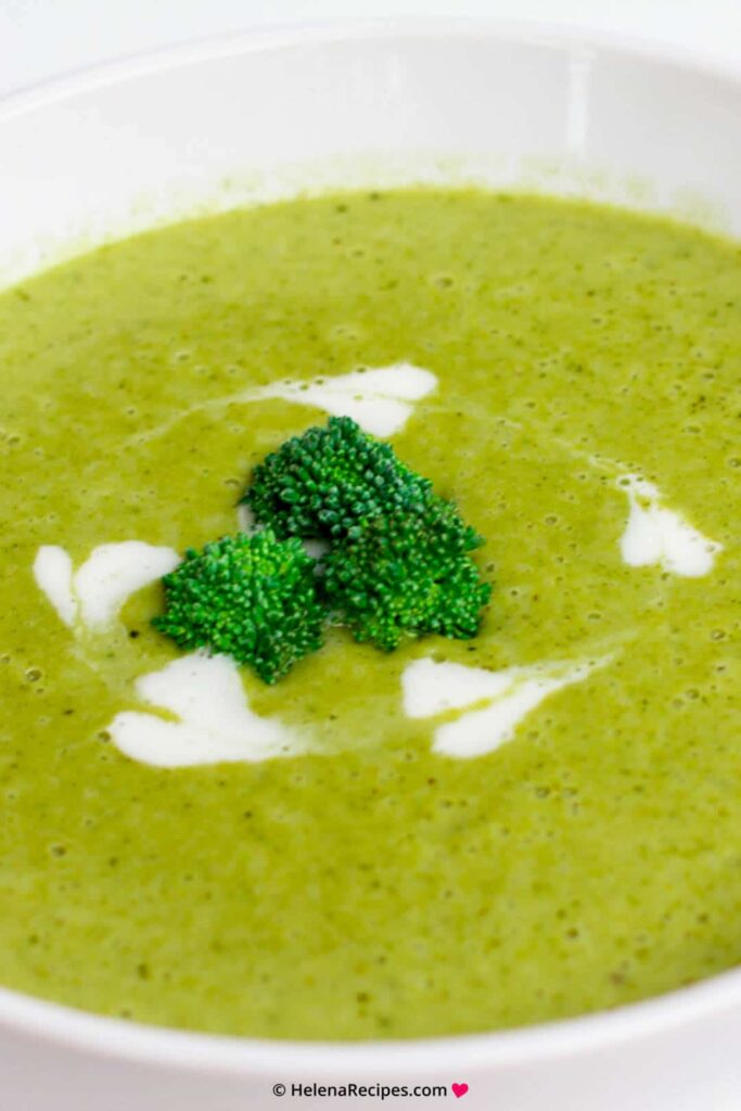 Creamy Broccoli Soup Fiber Bomb Helena Recipes