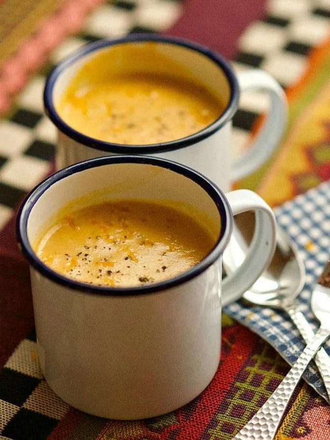 Creamy Butternut Squash Soup Video Reluctant Entertainer