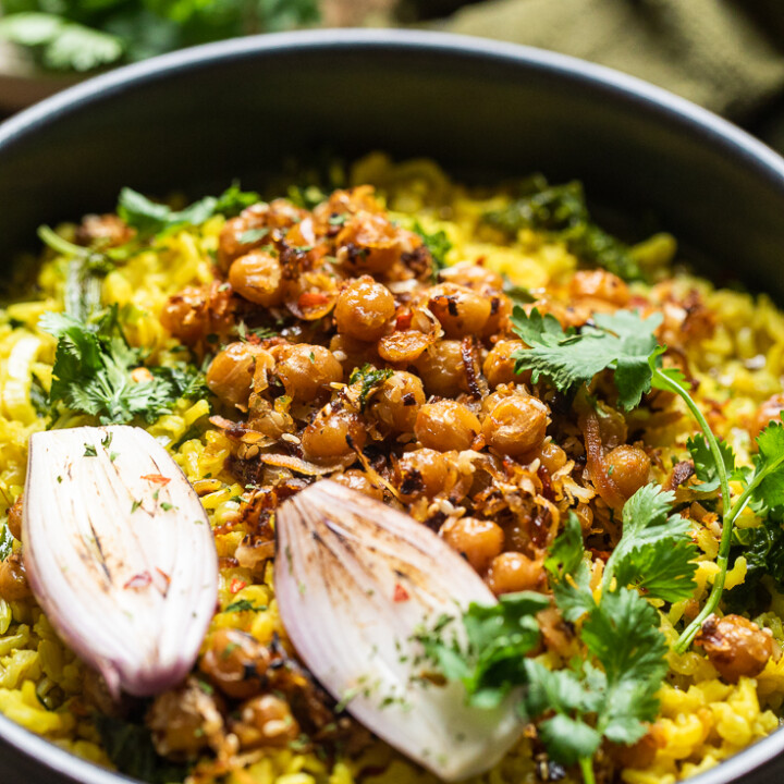 Creamy Coconut Rice With Spiced Chickpeas Make It Dairy Free