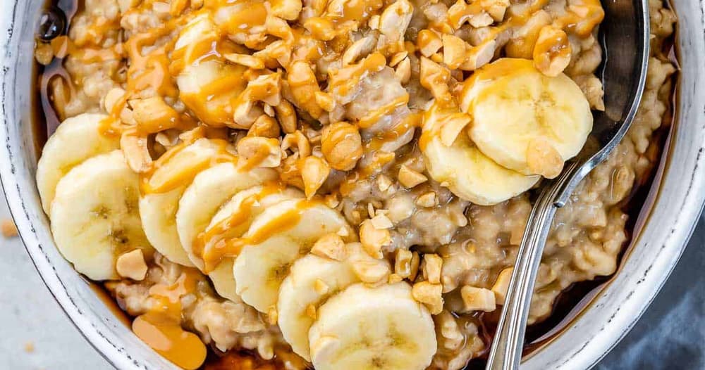 Creamy Good Steel Cut Oats Breakfast Bowl Healthy Fitness Meals