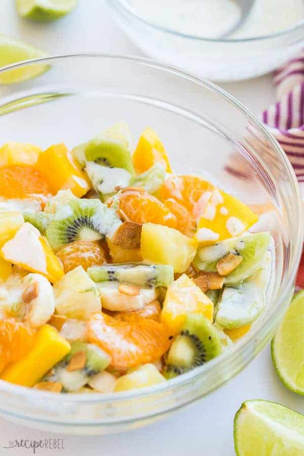 Creamy Hawaiian Fruit Salad Recipe Easy To Make Recipe Ambrosia