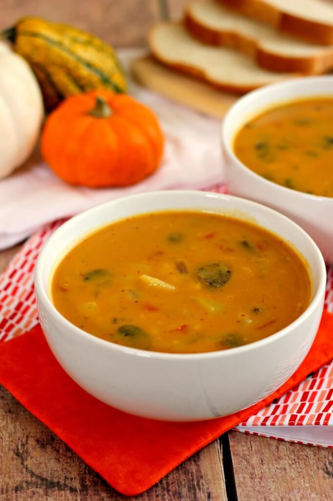 Creamy Pumpkin Soup Pumpkin N Spice