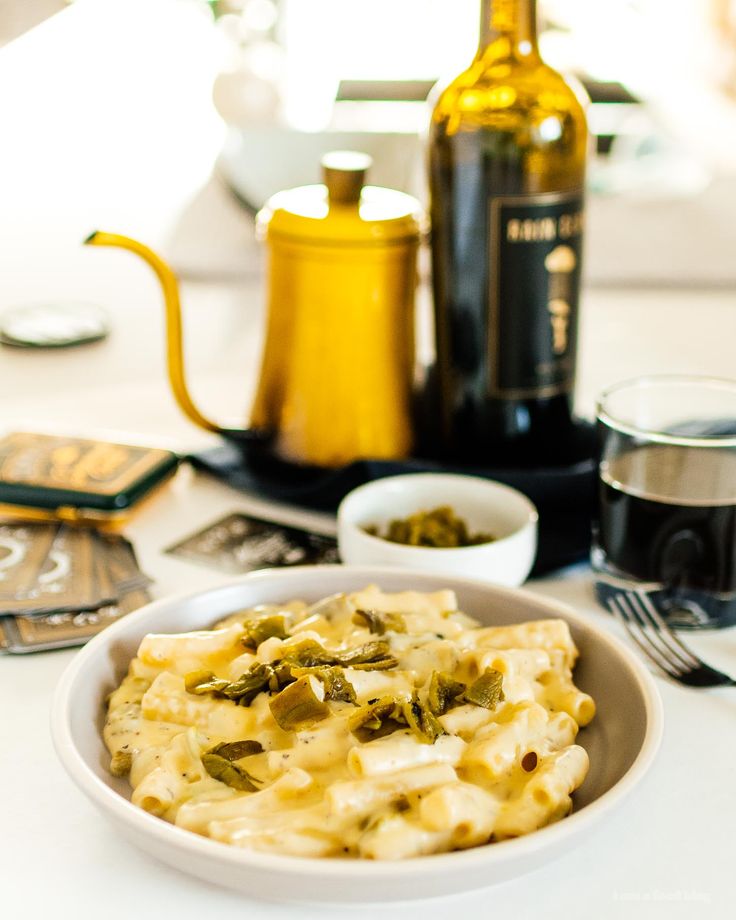 Creamy Spicy Hatch Green Chile Mac And Cheese I Am A Food Blog I Am A