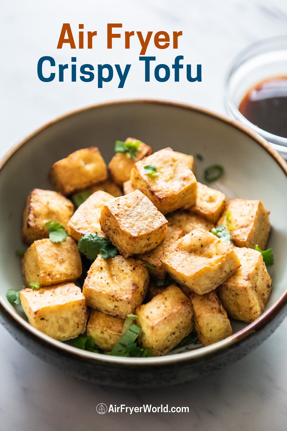 Crispy Air Fryer Tofu How To Make Crispy Tofu In 10 Minutes