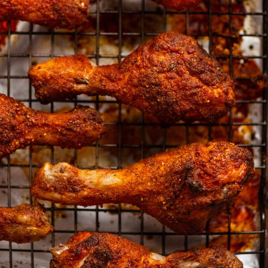 Crispy Baked Chicken Drumsticks Recipe Taste And Tell