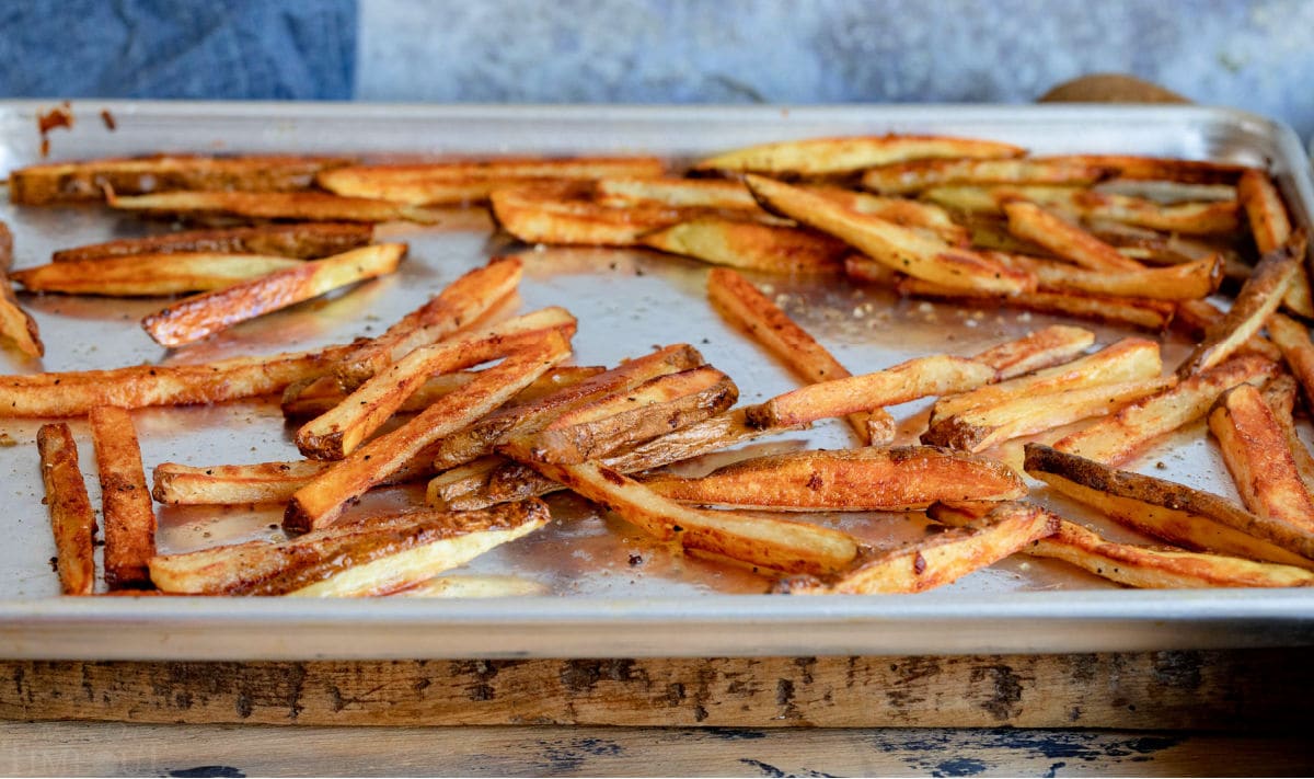 Crispy Baked French Fries Oven Fries Mom On Timeout