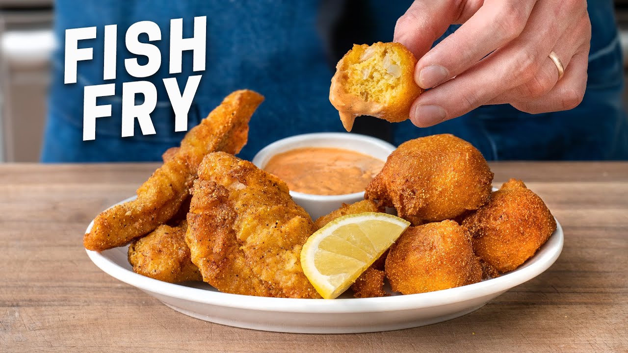 Crispy Catfish And Hush Puppies The Ultimate Fish Fry Delight Easy