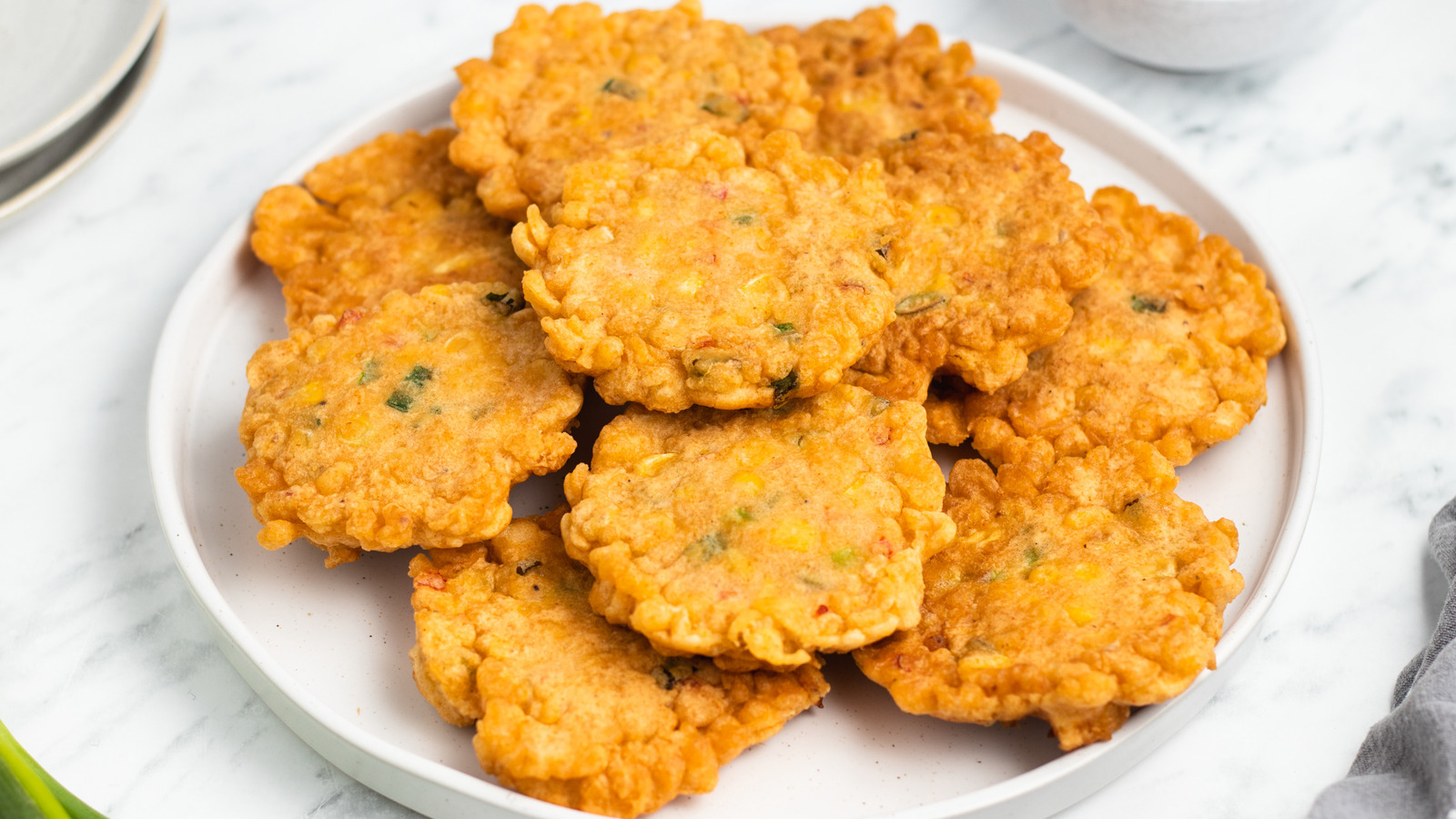 Crispy Corn Fritters Recipe