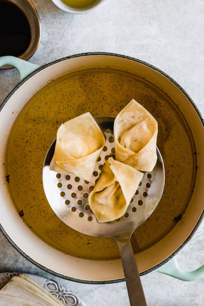 Crispy Crab Rangoon Wontons Easy Weeknight Recipes