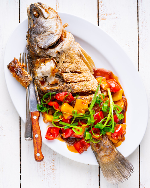 Crispy Fish With Sweet And Sour Sauce Marion S Kitchen