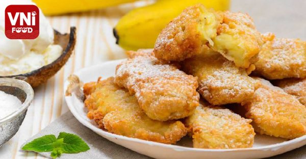 Crispy Fried Banana Banana Fritters Youtube