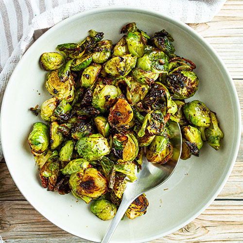 Crispy Roasted Brussel Sprouts Recipe